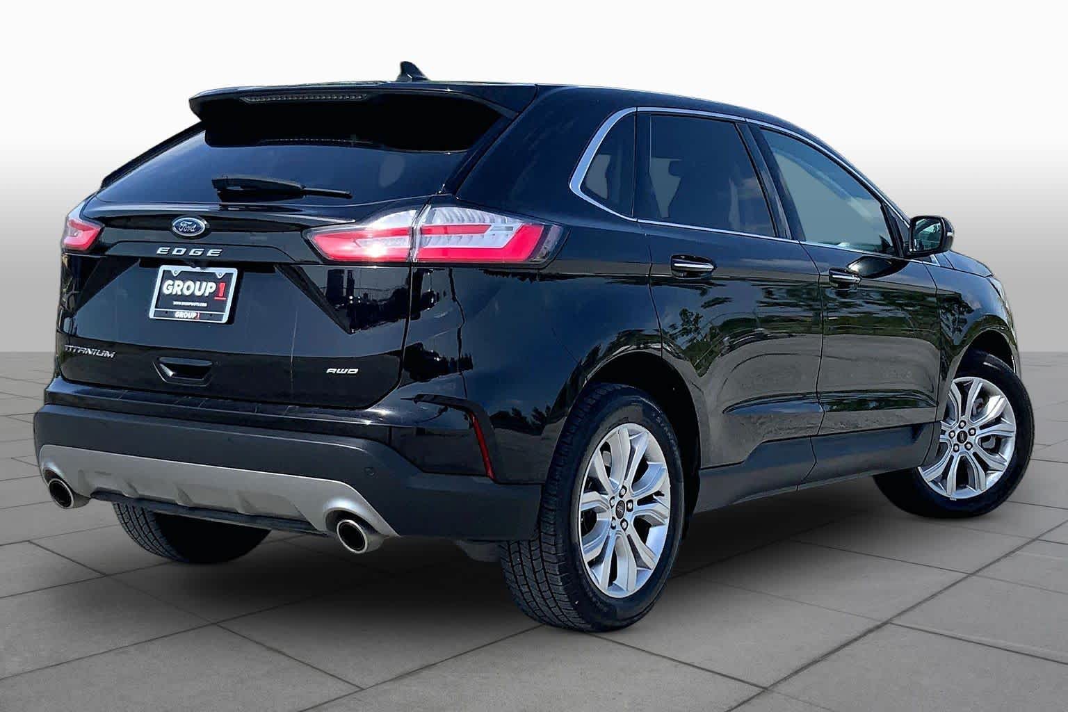 2024 Ford Edge Titanium Agate Black at Baytown Ford