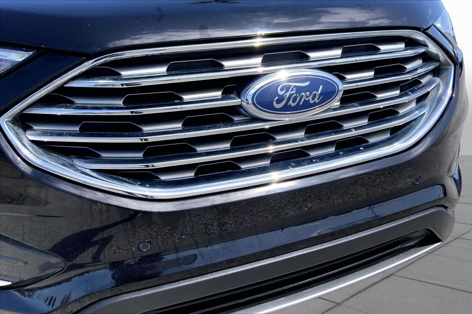 2024 Ford Edge Titanium Agate Black at Baytown Ford