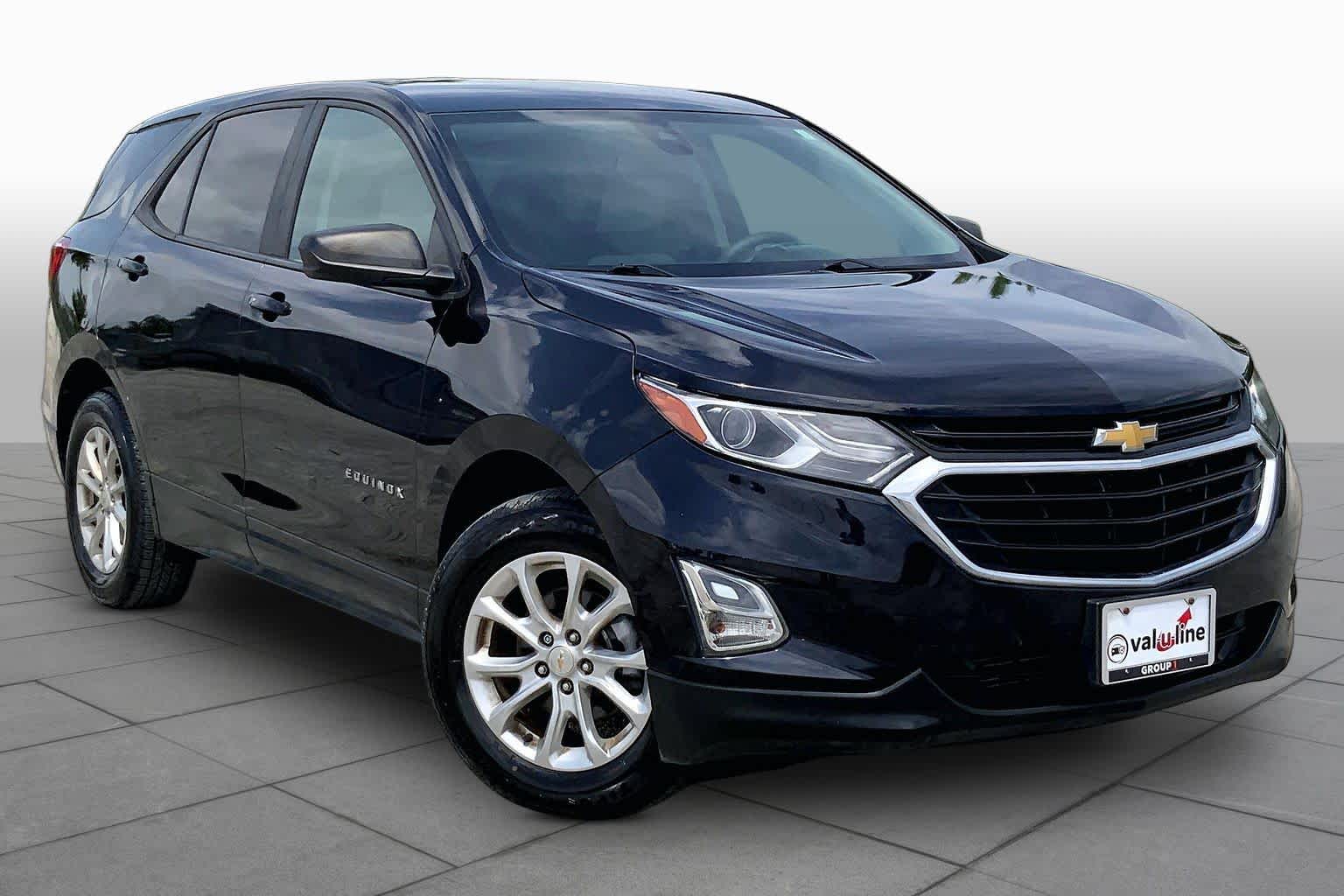2020 Chevrolet Equinox LS Midnight Blue Metallic at Lone Star Chevrolet