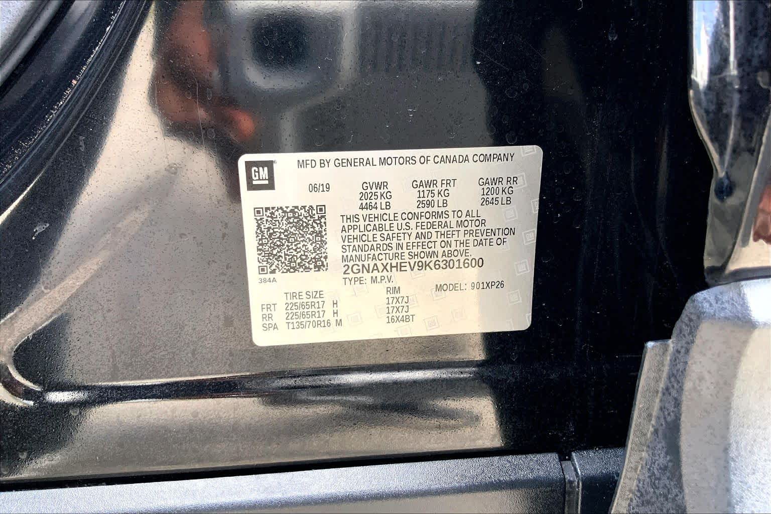 2019 Chevrolet Equinox LS Mosaic Black Metallic at Friendly Ford Crosby