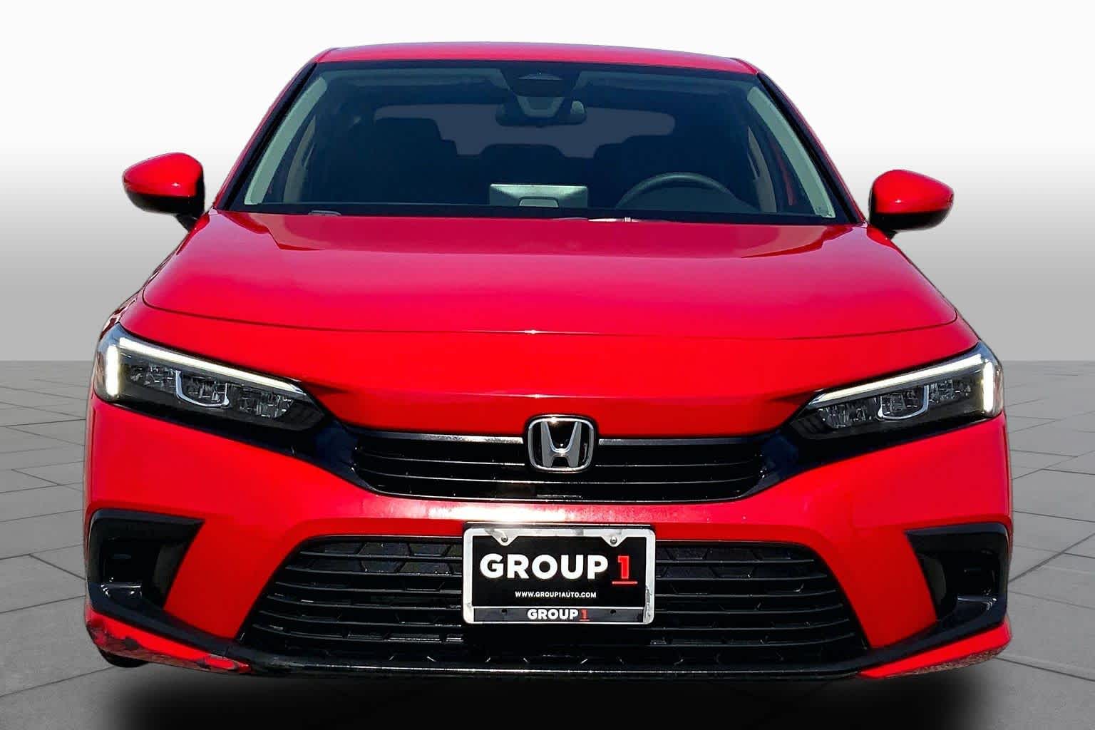 2024 Honda Civic LX Rallye Red at Honda of Clear Lake