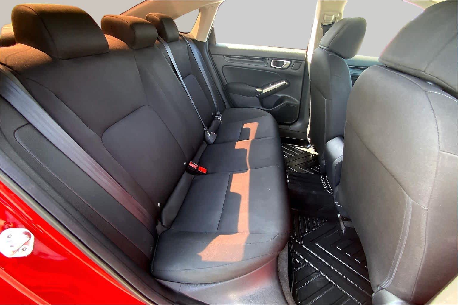 2024 Honda Civic LX Rallye Red at Honda of Clear Lake