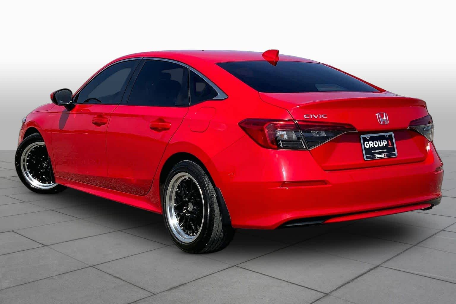 2024 Honda Civic LX Rallye Red at Honda of Clear Lake