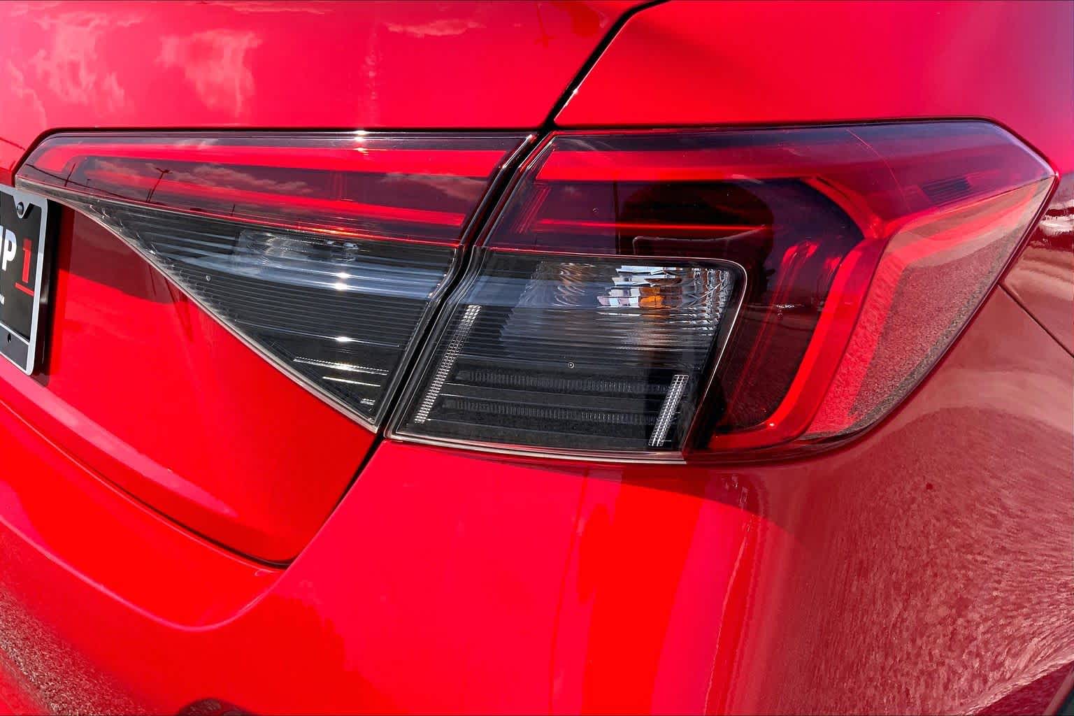 2024 Honda Civic LX Rallye Red at Honda of Clear Lake
