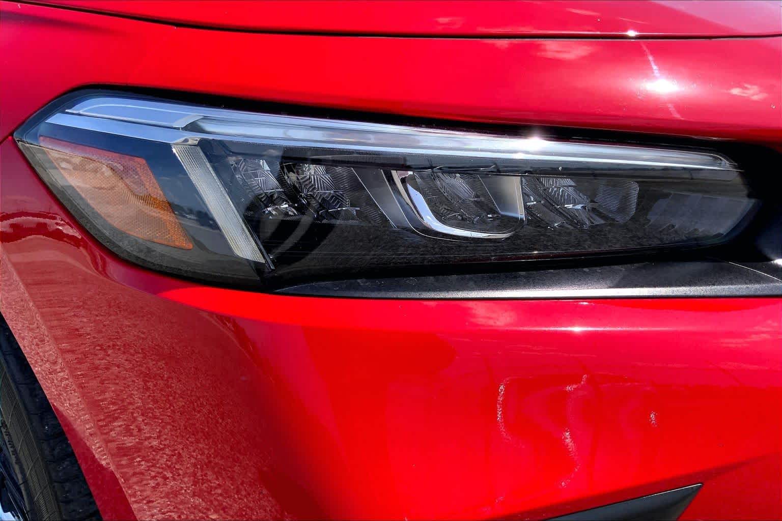 2024 Honda Civic LX Rallye Red at Honda of Clear Lake
