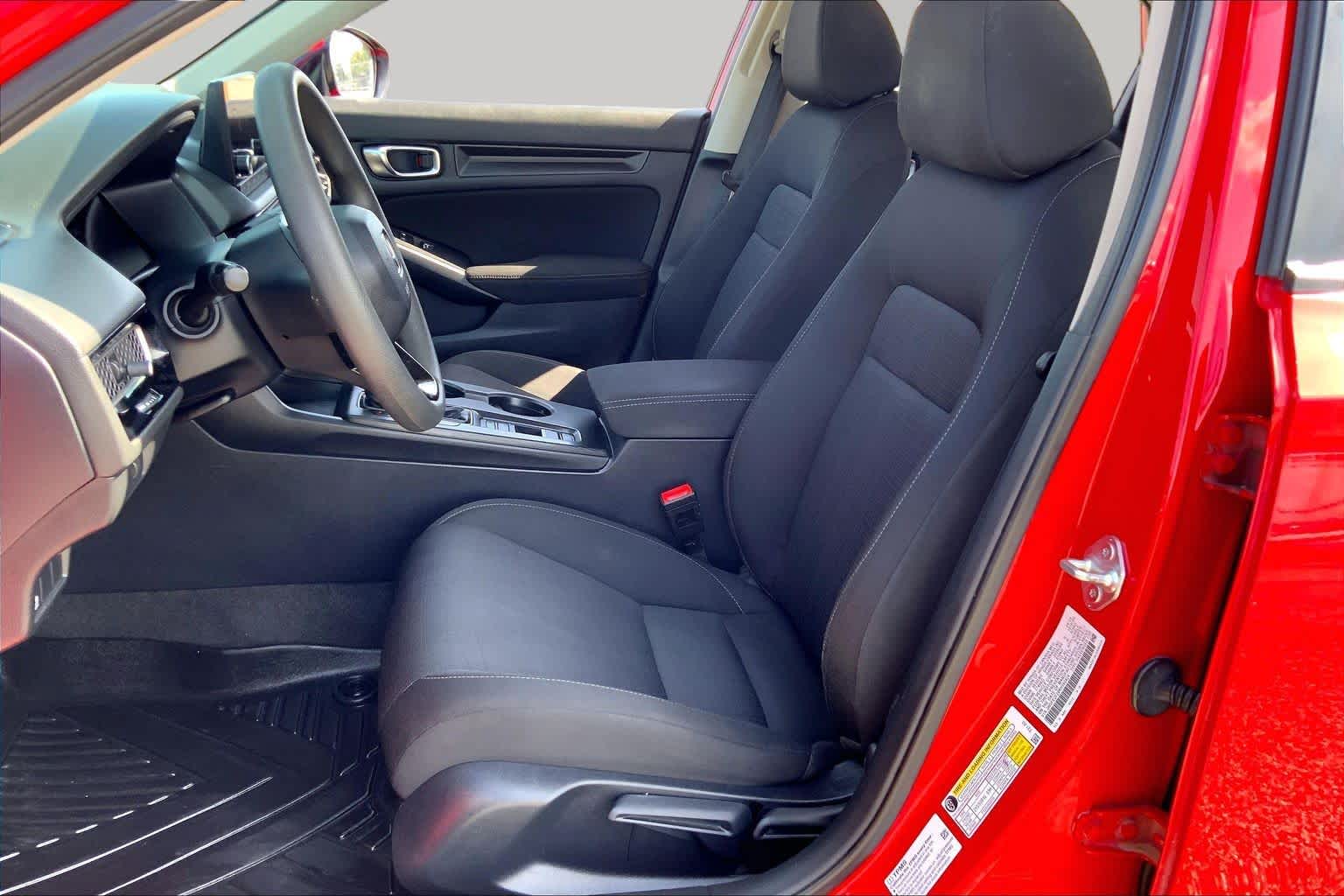 2024 Honda Civic LX Rallye Red at Honda of Clear Lake