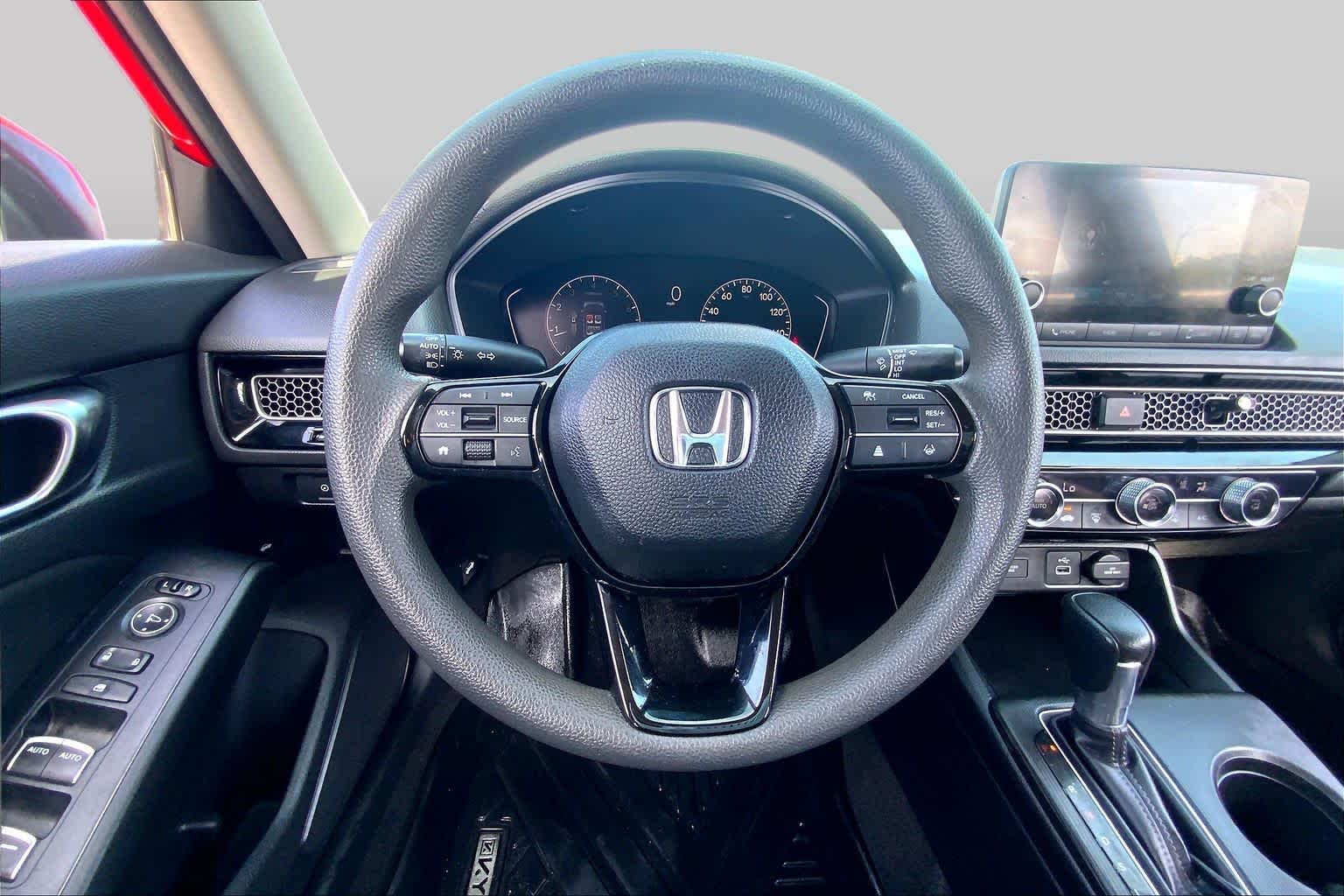 2024 Honda Civic LX Rallye Red at Honda of Clear Lake