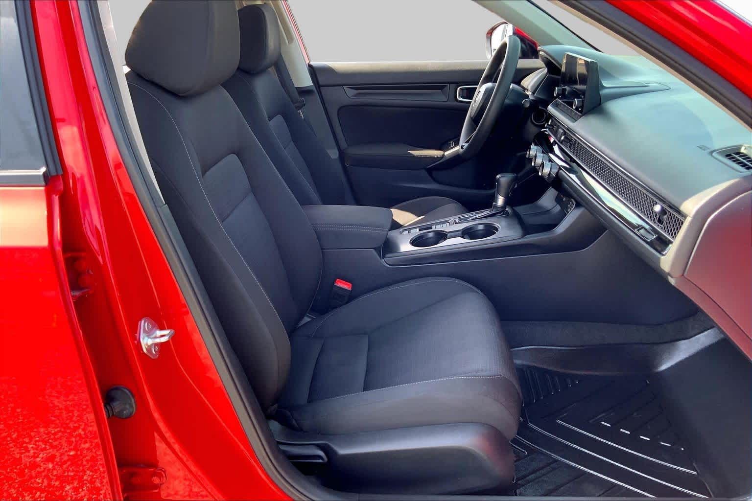 2024 Honda Civic LX Rallye Red at Honda of Clear Lake