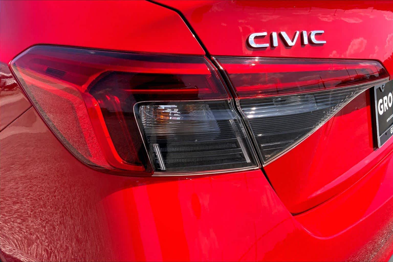 2024 Honda Civic LX Rallye Red at Honda of Clear Lake
