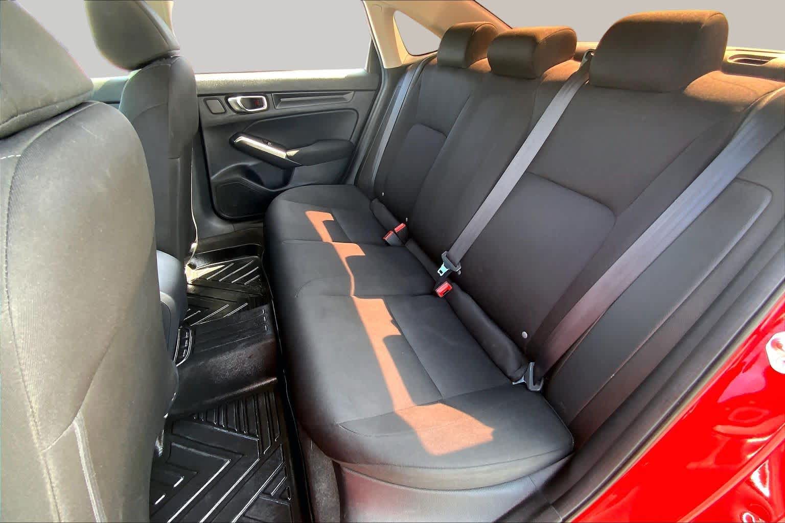 2024 Honda Civic LX Rallye Red at Honda of Clear Lake