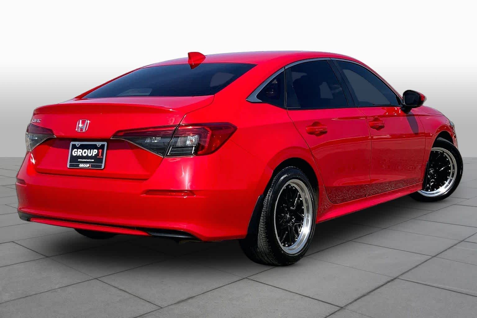 2024 Honda Civic LX Rallye Red at Honda of Clear Lake