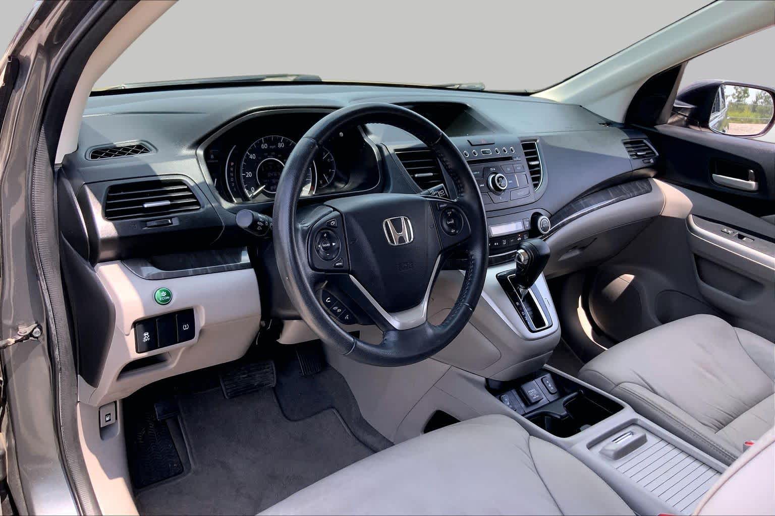 2014 Honda CR-V EX-L Polished Metal Metallic at AutoNation USA Katy