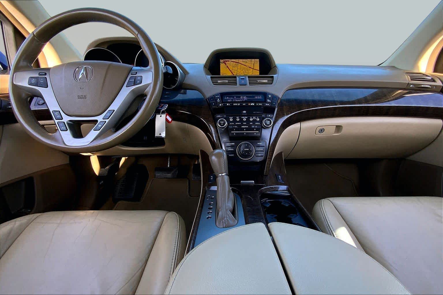 2013 Acura MDX Tech Pkg Crystal Black Pearl at Mac Haik Ford