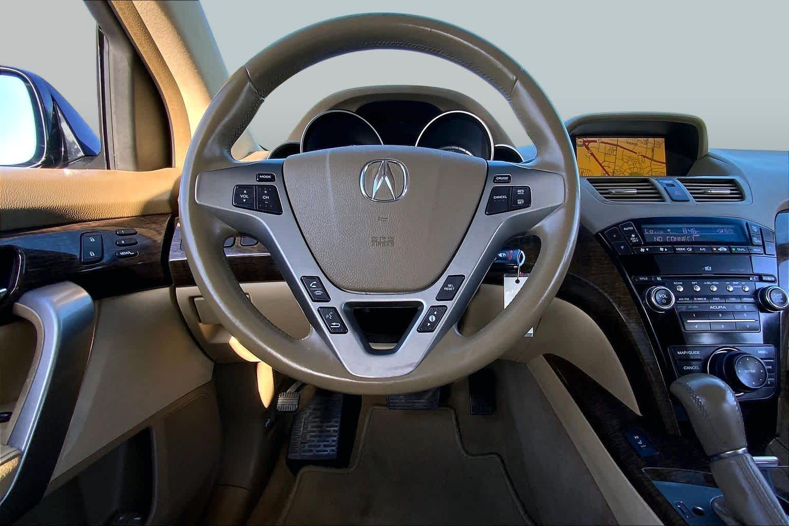 2013 Acura MDX Tech Pkg Crystal Black Pearl at Mac Haik Ford