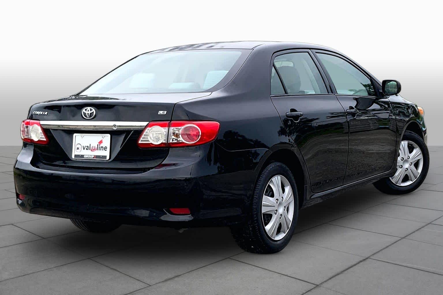 2012 Toyota Corolla LE Black Sand Pearl at Sterling McCall Nissan
