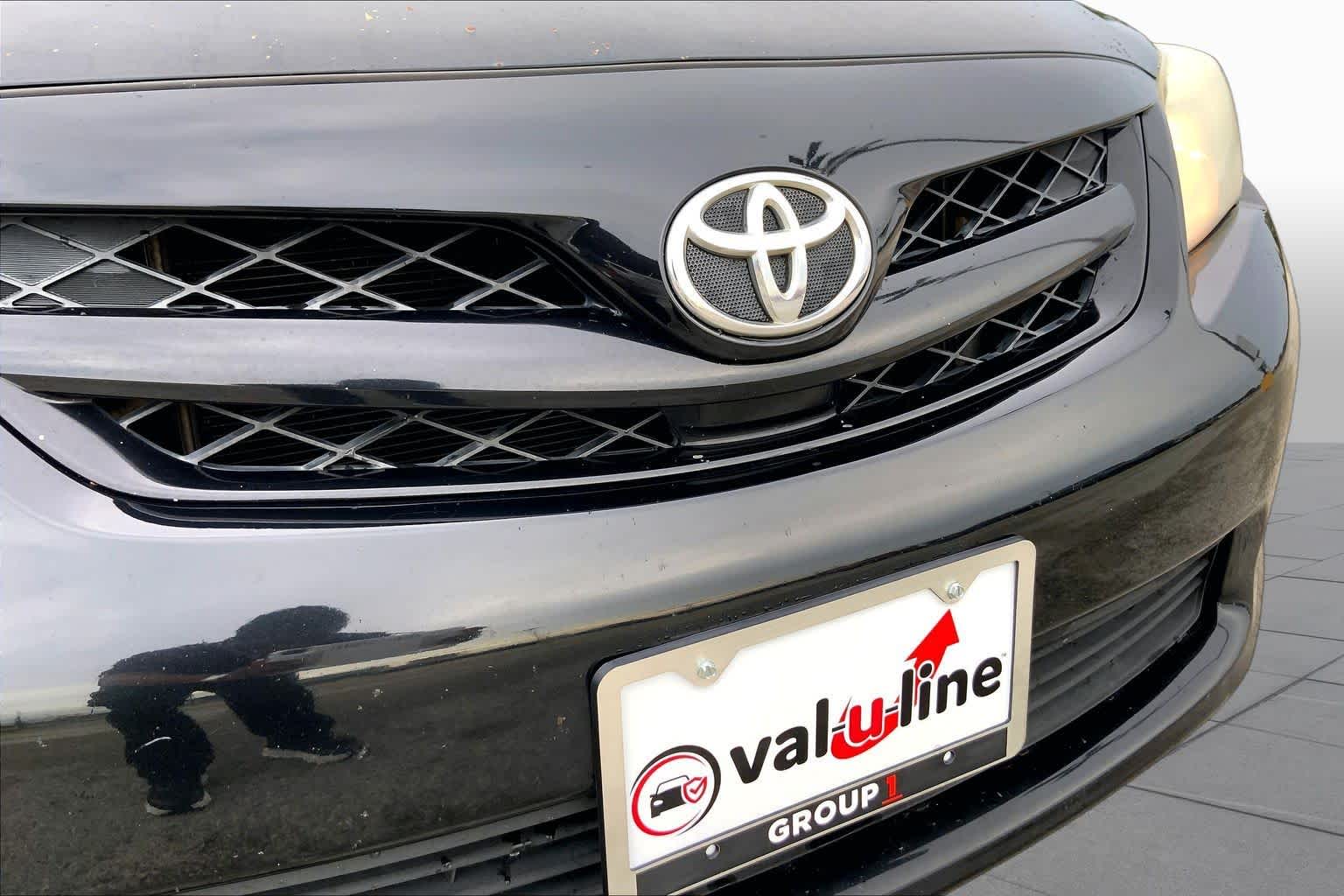 2012 Toyota Corolla LE Black Sand Pearl at Sterling McCall Nissan