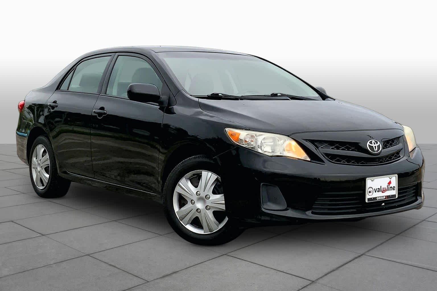 2012 Toyota Corolla LE Black Sand Pearl at Sterling McCall Nissan