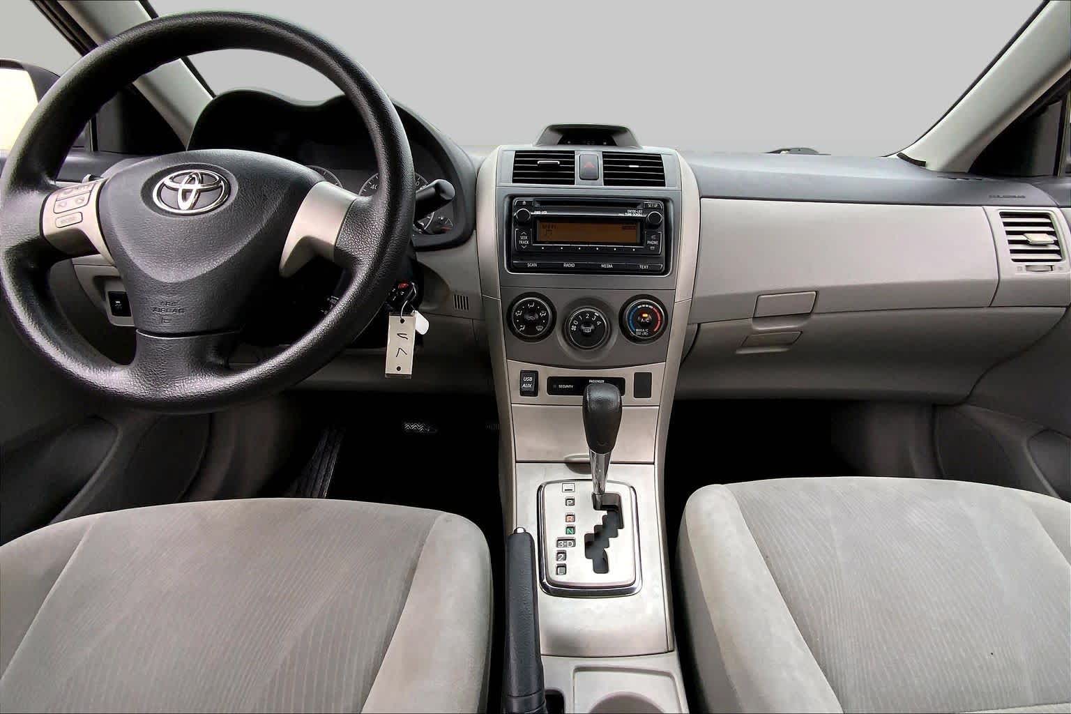 2012 Toyota Corolla LE Black Sand Pearl at Sterling McCall Nissan