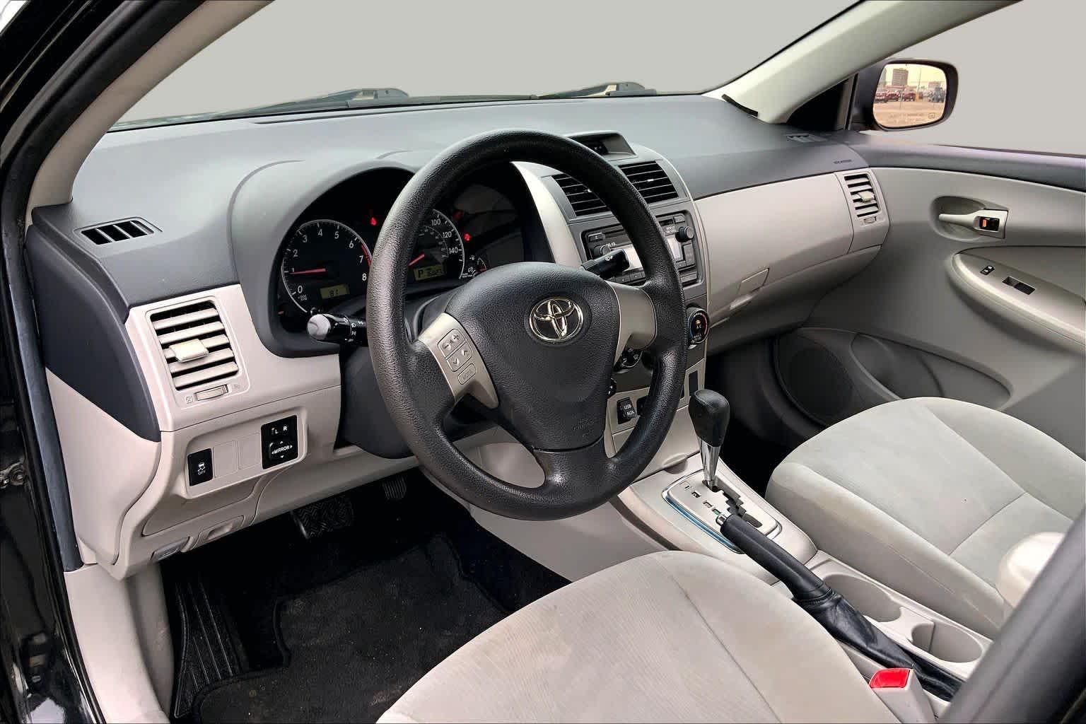 2012 Toyota Corolla LE Black Sand Pearl at Sterling McCall Nissan