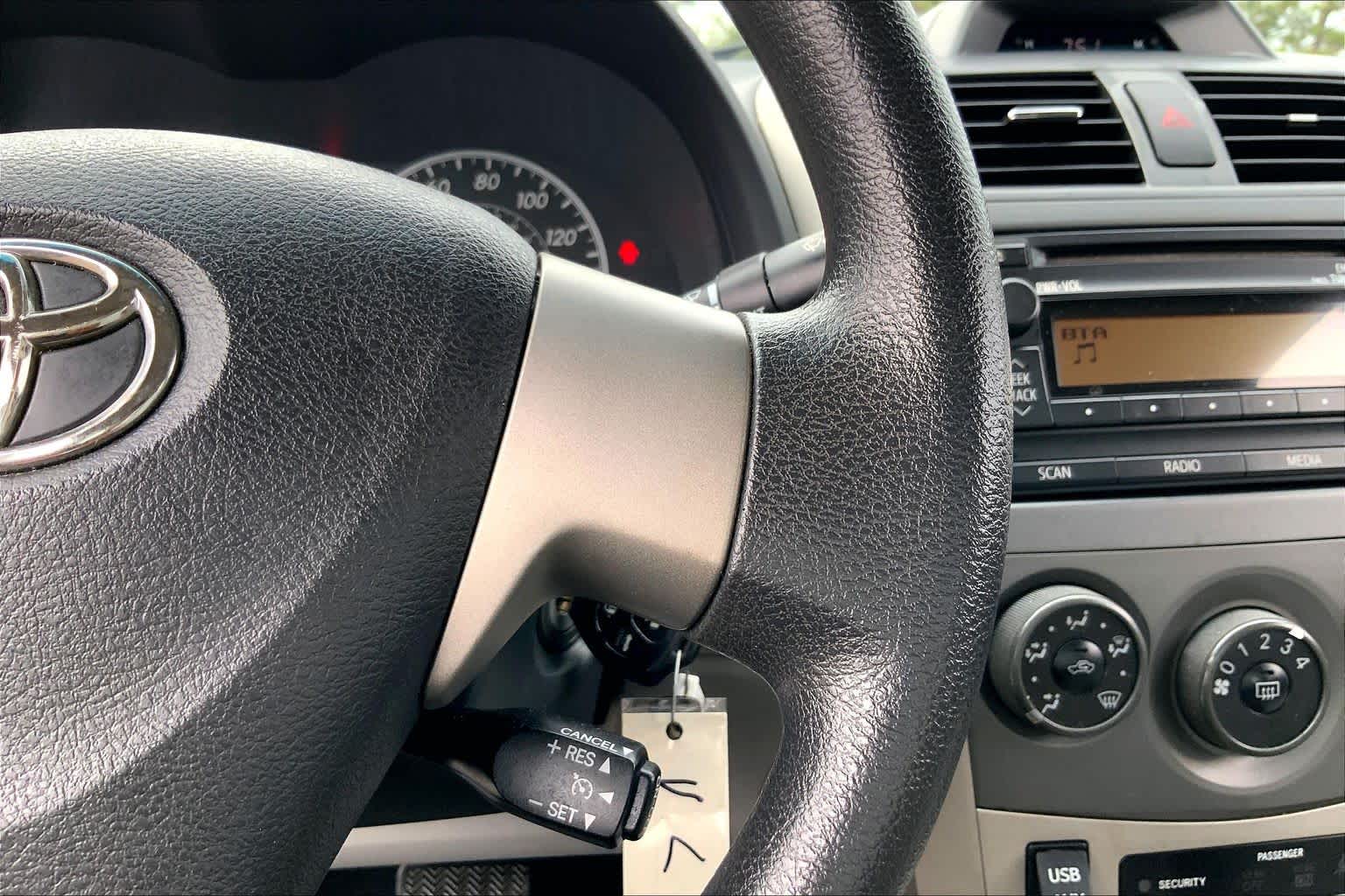 2012 Toyota Corolla LE Black Sand Pearl at Sterling McCall Nissan