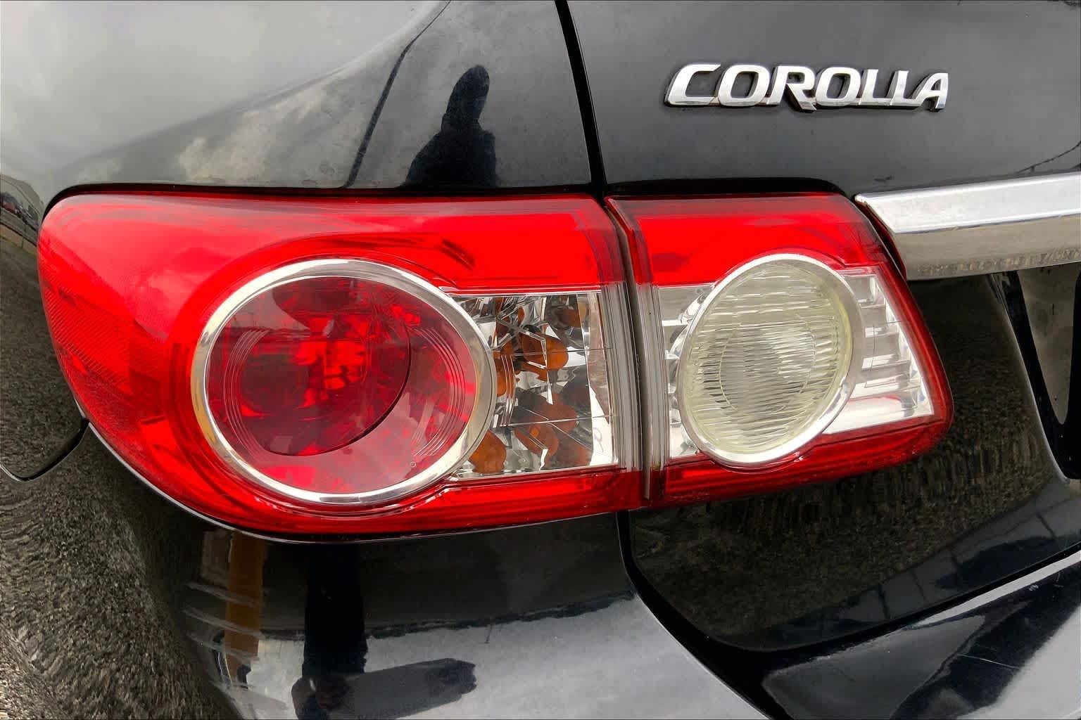 2012 Toyota Corolla LE Black Sand Pearl at Sterling McCall Nissan
