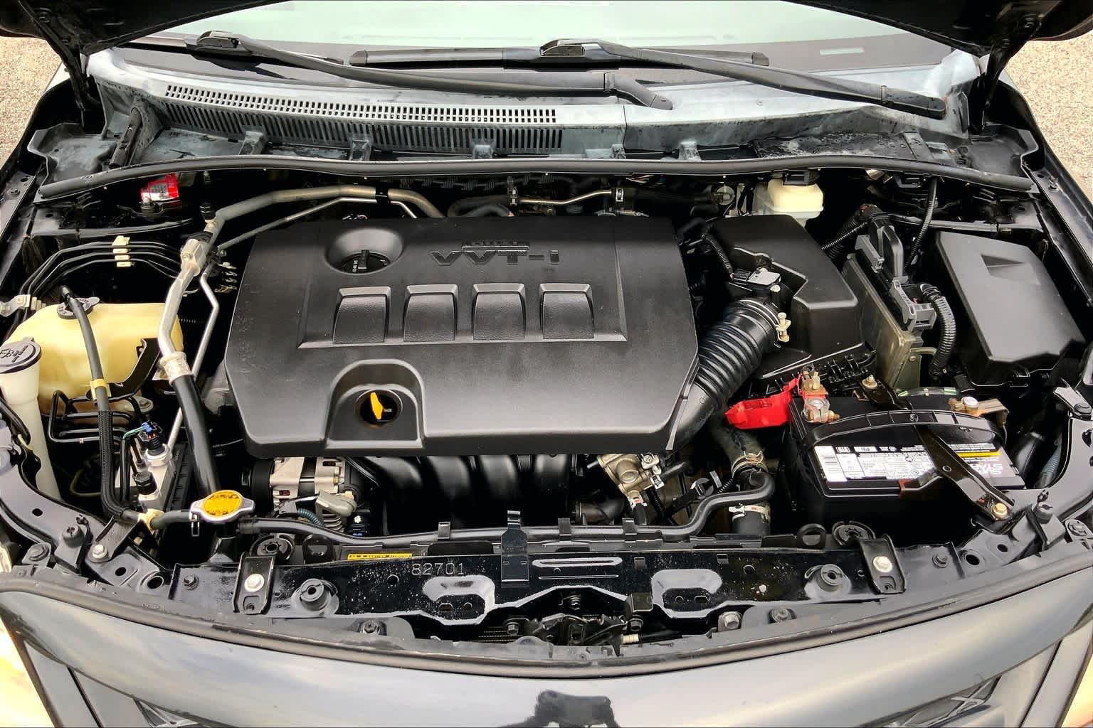 2012 Toyota Corolla LE Black Sand Pearl at Sterling McCall Nissan
