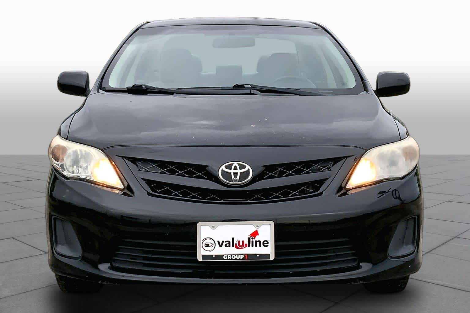 2012 Toyota Corolla LE Black Sand Pearl at Sterling McCall Nissan