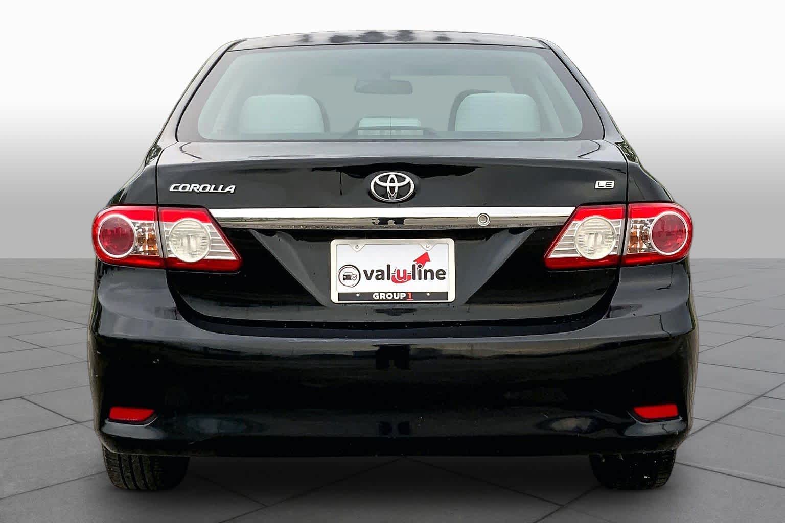 2012 Toyota Corolla LE Black Sand Pearl at Sterling McCall Nissan