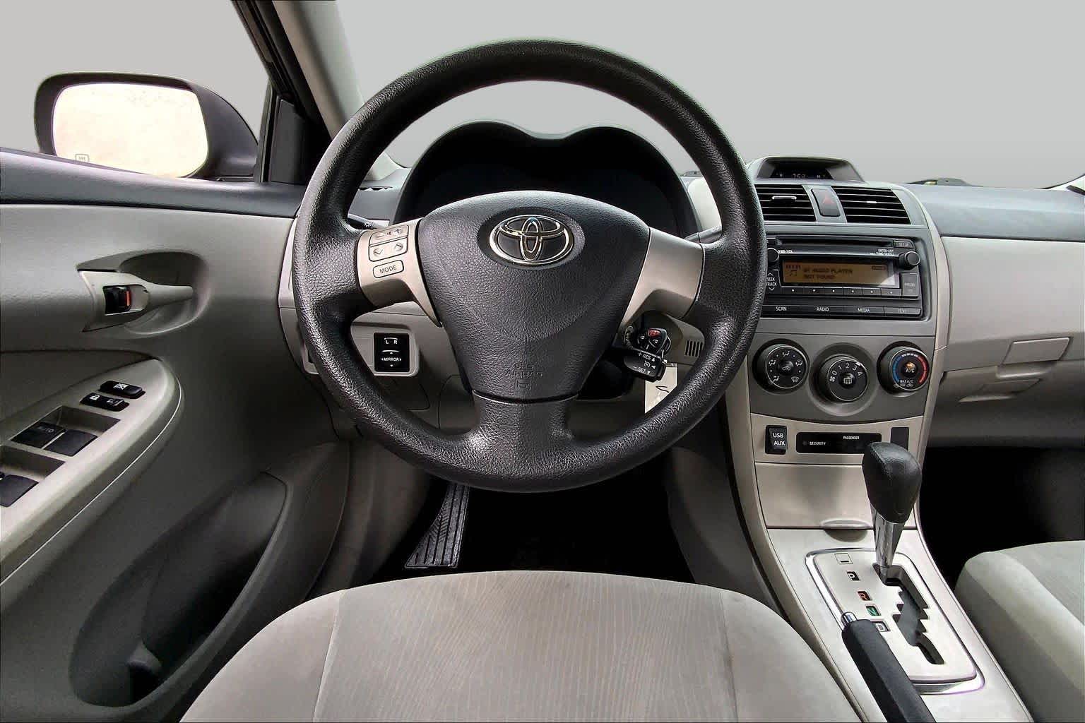 2012 Toyota Corolla LE Black Sand Pearl at Sterling McCall Nissan