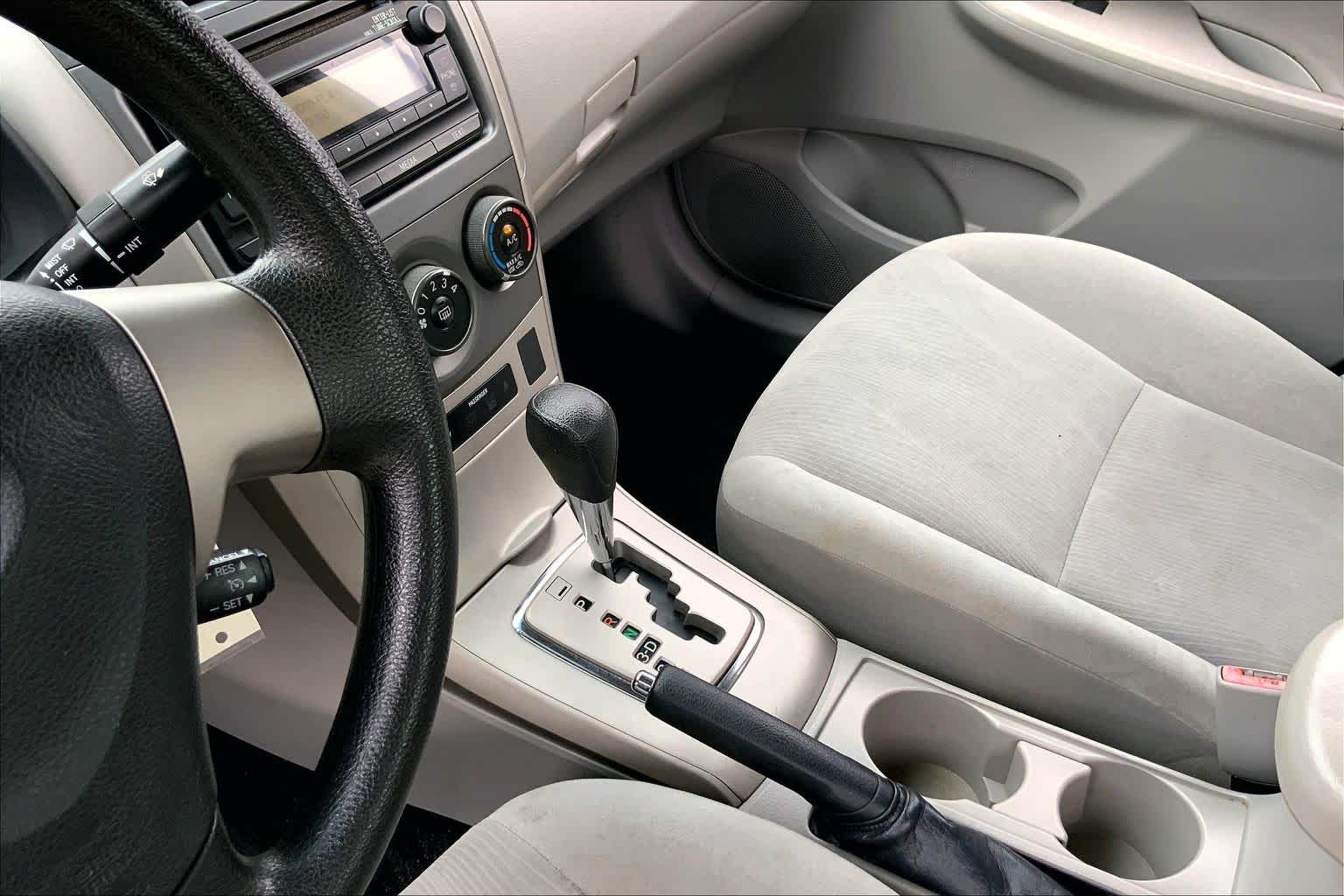 2012 Toyota Corolla LE Black Sand Pearl at Sterling McCall Nissan