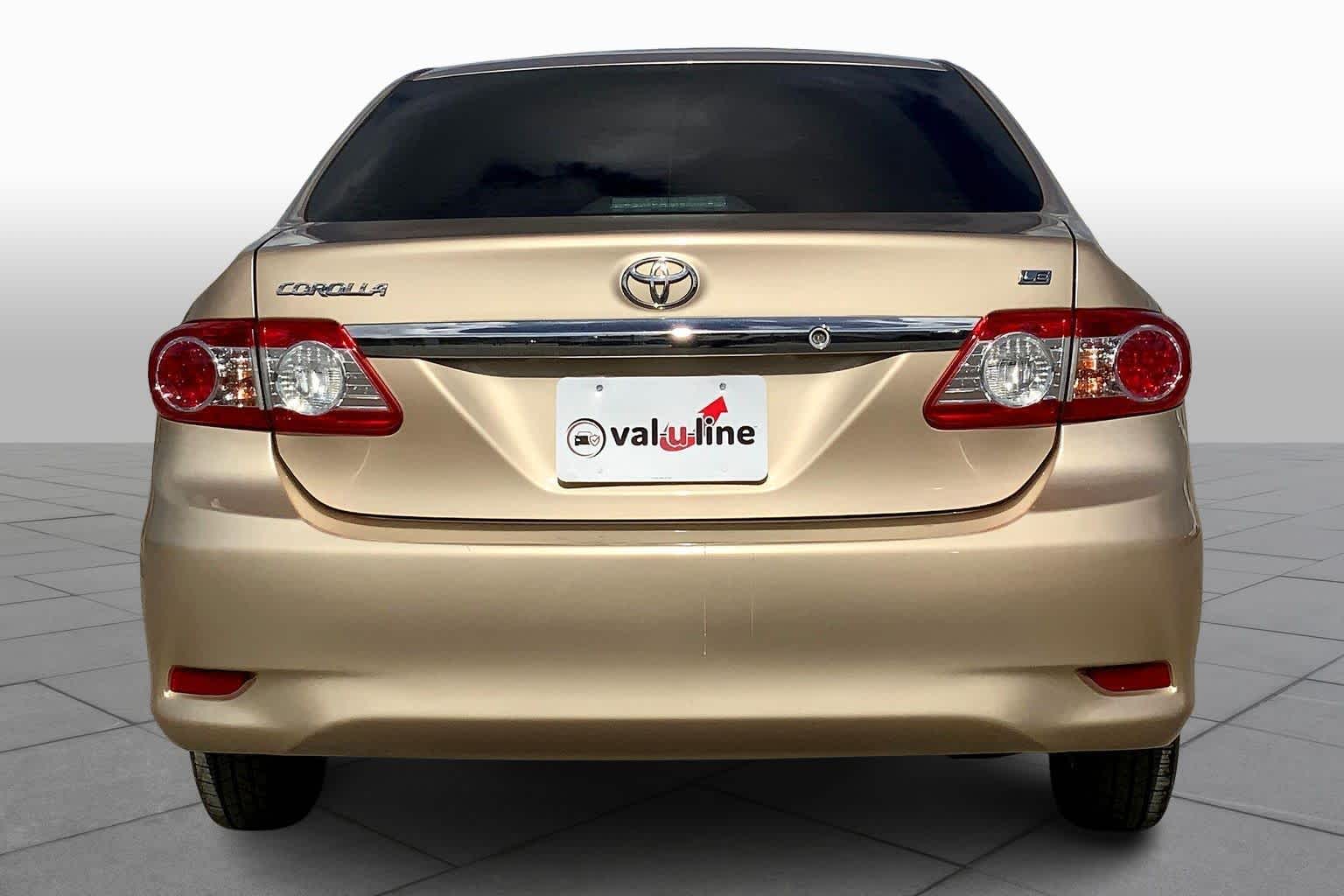 2013 Toyota Corolla LE Sandy Beach Metallic at Group 1 Toyota Southwest