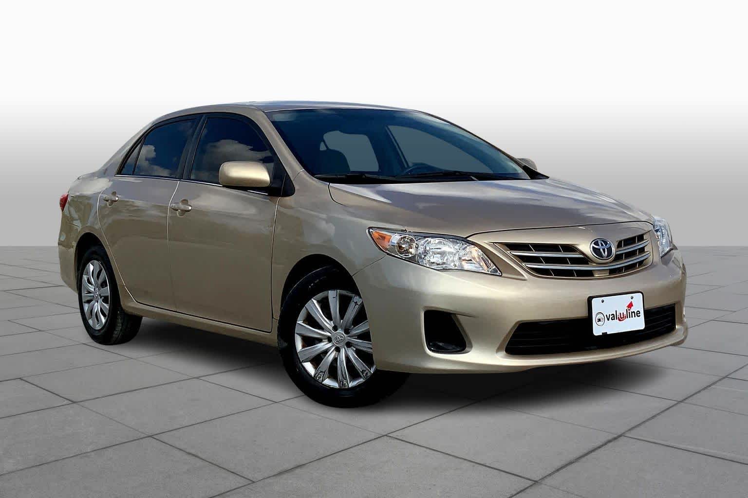 2013 Toyota Corolla LE Sandy Beach Metallic at Group 1 Toyota Southwest