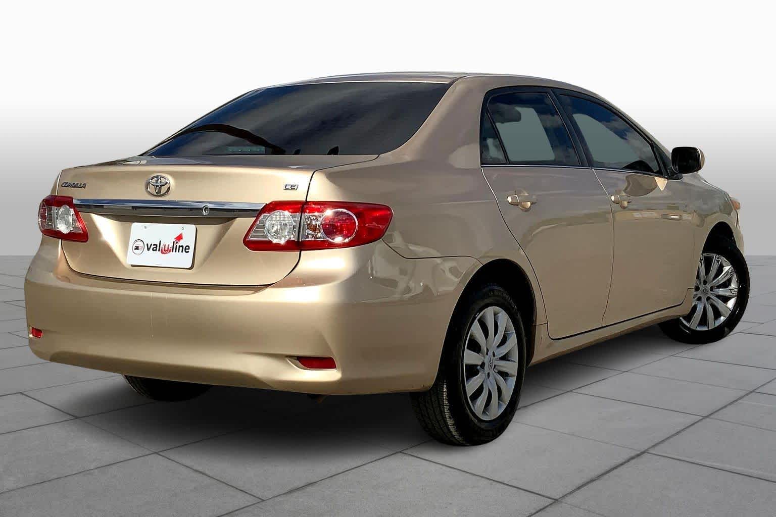 2013 Toyota Corolla LE Sandy Beach Metallic at Group 1 Toyota Southwest