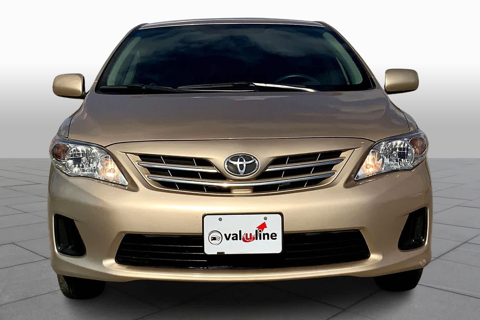 2013 Toyota Corolla LE Sandy Beach Metallic at Group 1 Toyota Southwest