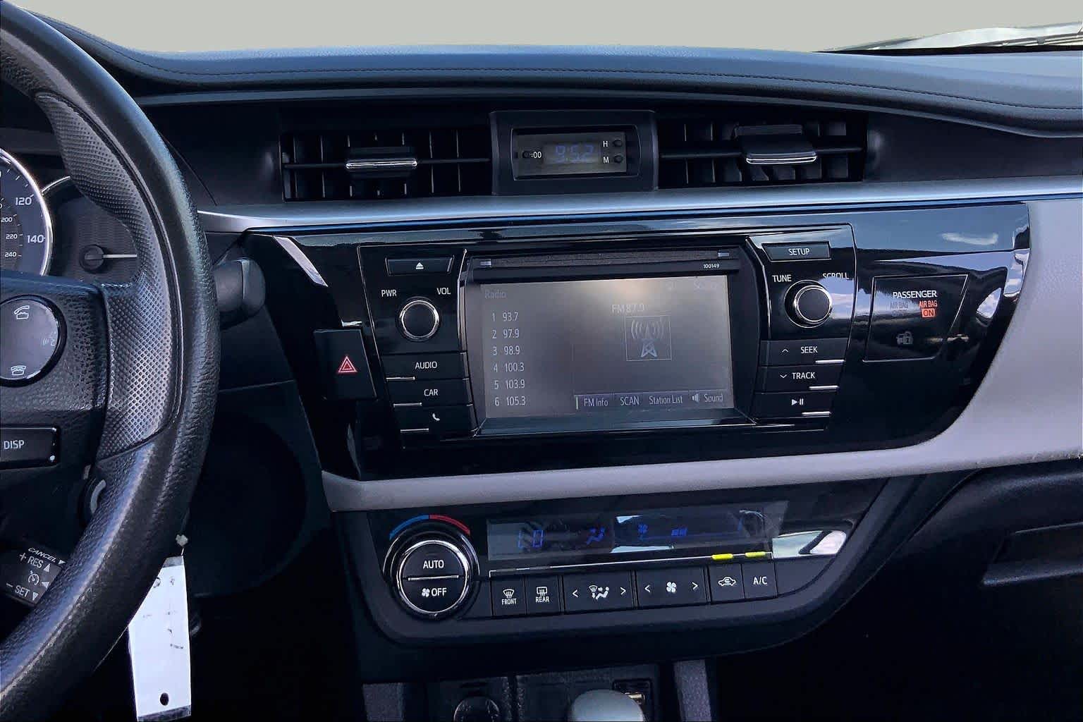 2015 Toyota Corolla LE Super White at Group 1 Toyota Southwest