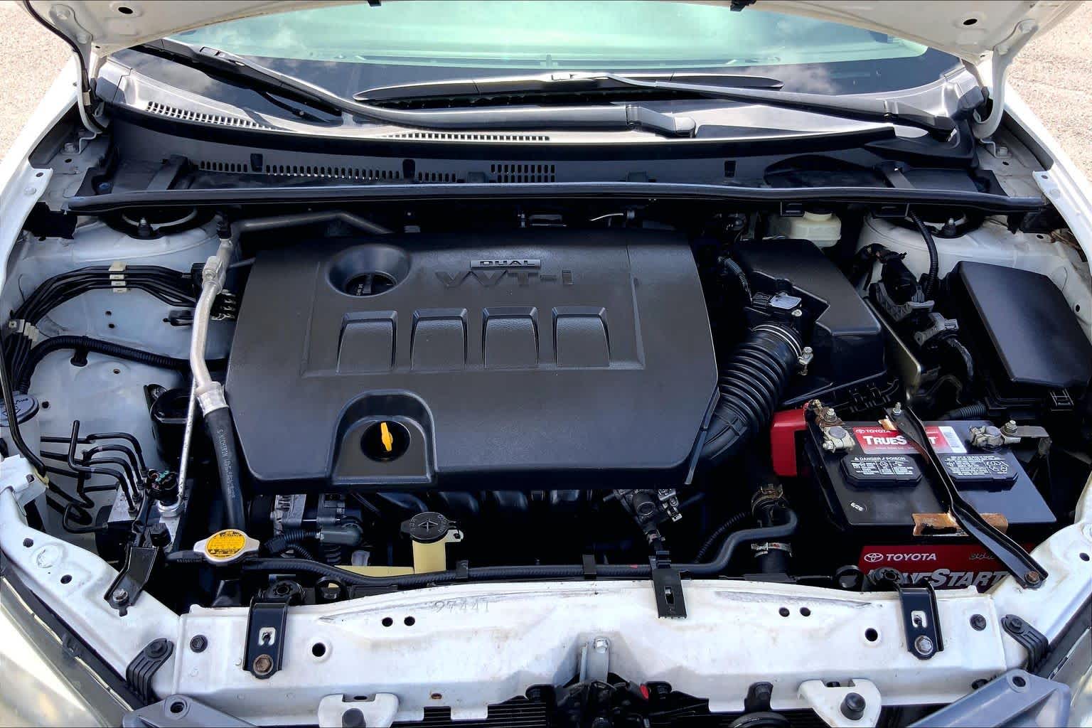 2015 Toyota Corolla LE Super White at Group 1 Toyota Southwest