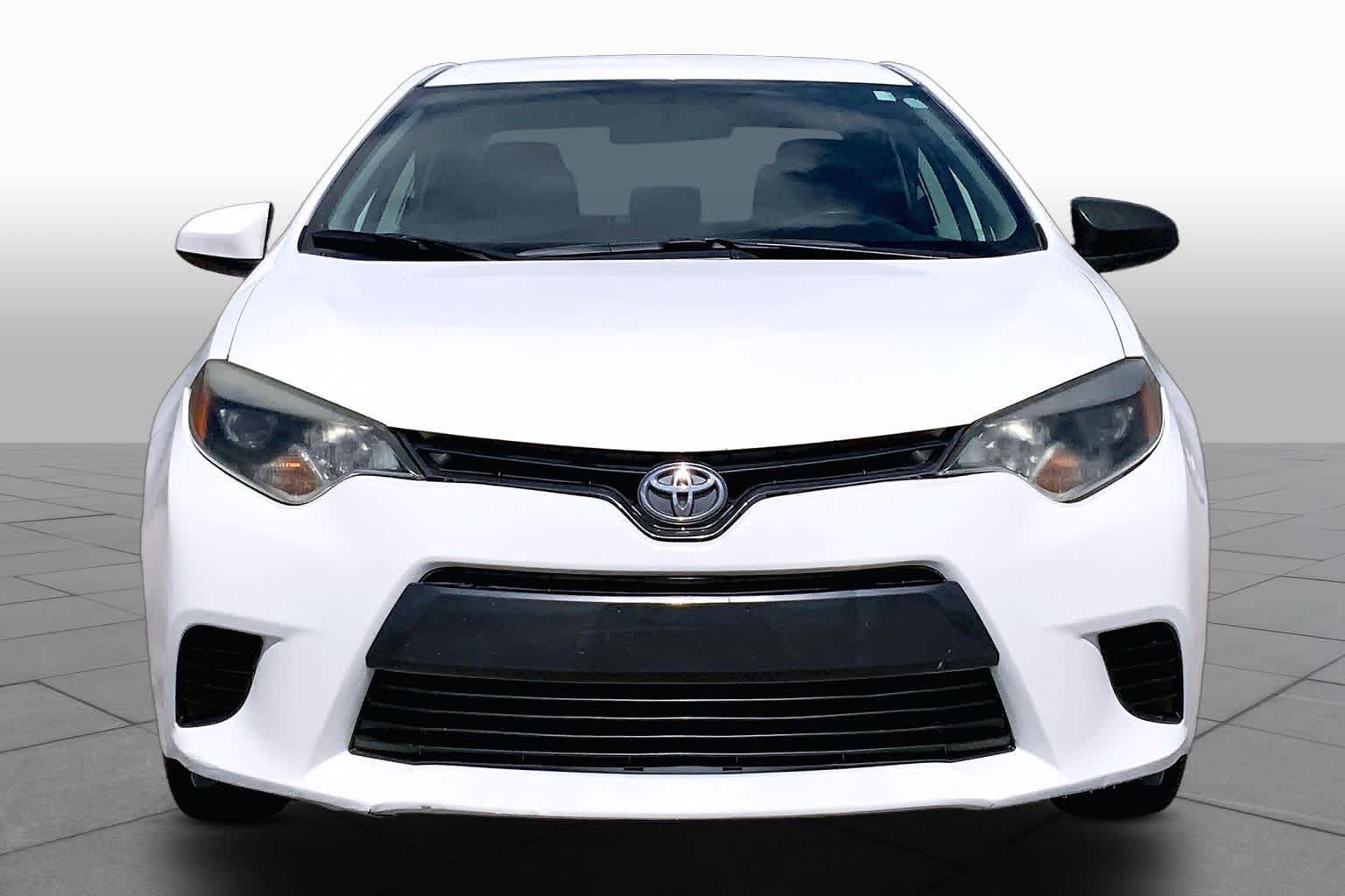 2015 Toyota Corolla LE Super White at Group 1 Toyota Southwest