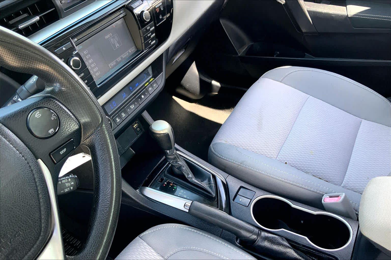 2015 Toyota Corolla LE Super White at Group 1 Toyota Southwest