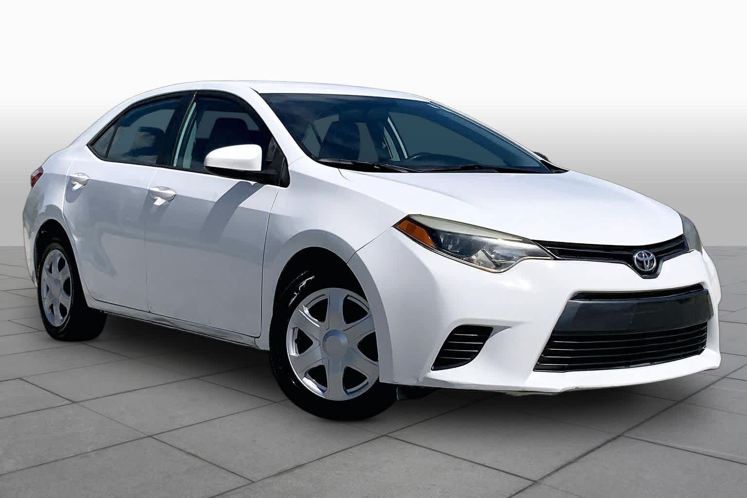 2015 Toyota Corolla LE Super White at Group 1 Toyota Southwest