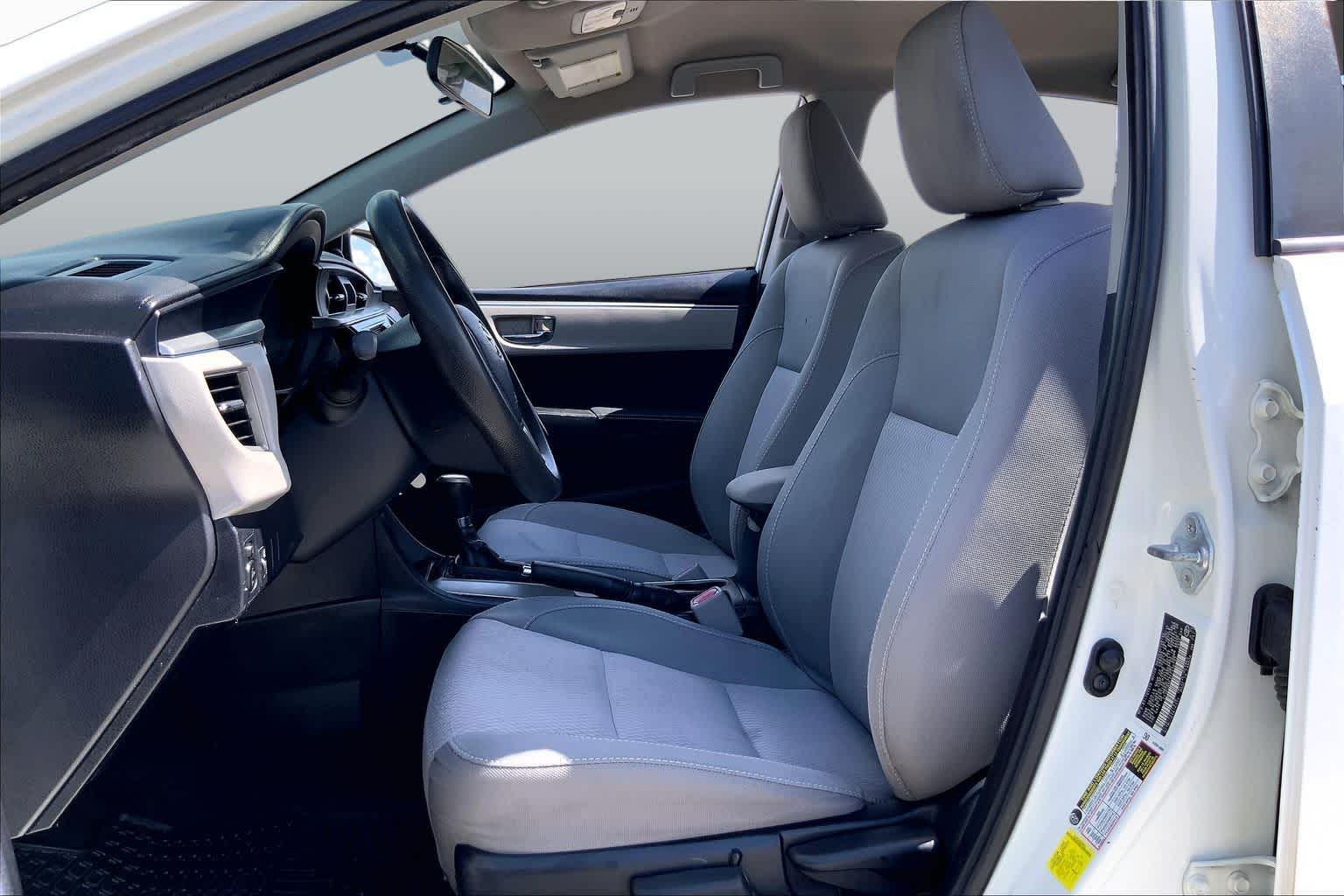 2015 Toyota Corolla LE Super White at Group 1 Toyota Southwest