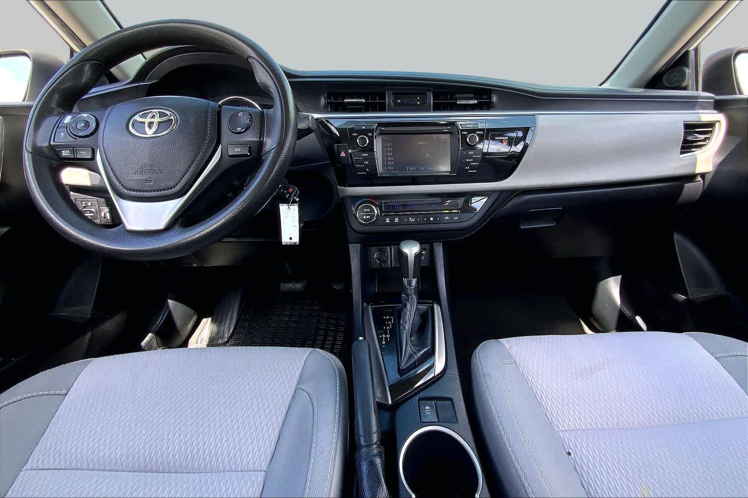 2015 Toyota Corolla LE Super White at Group 1 Toyota Southwest