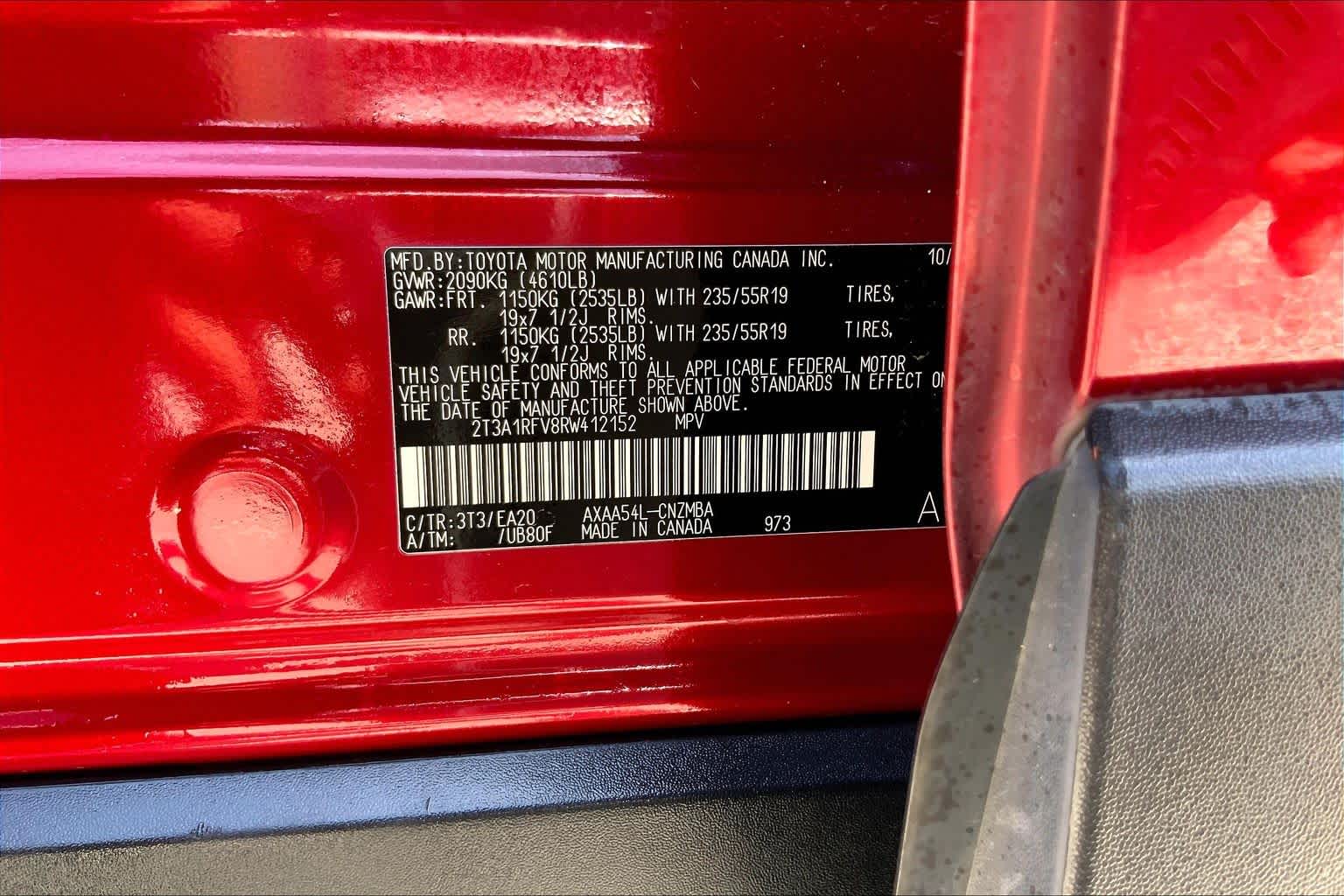 2024 Toyota RAV4 XLE Premium Ruby Flare Pearl at Group 1 Toyota Southwest