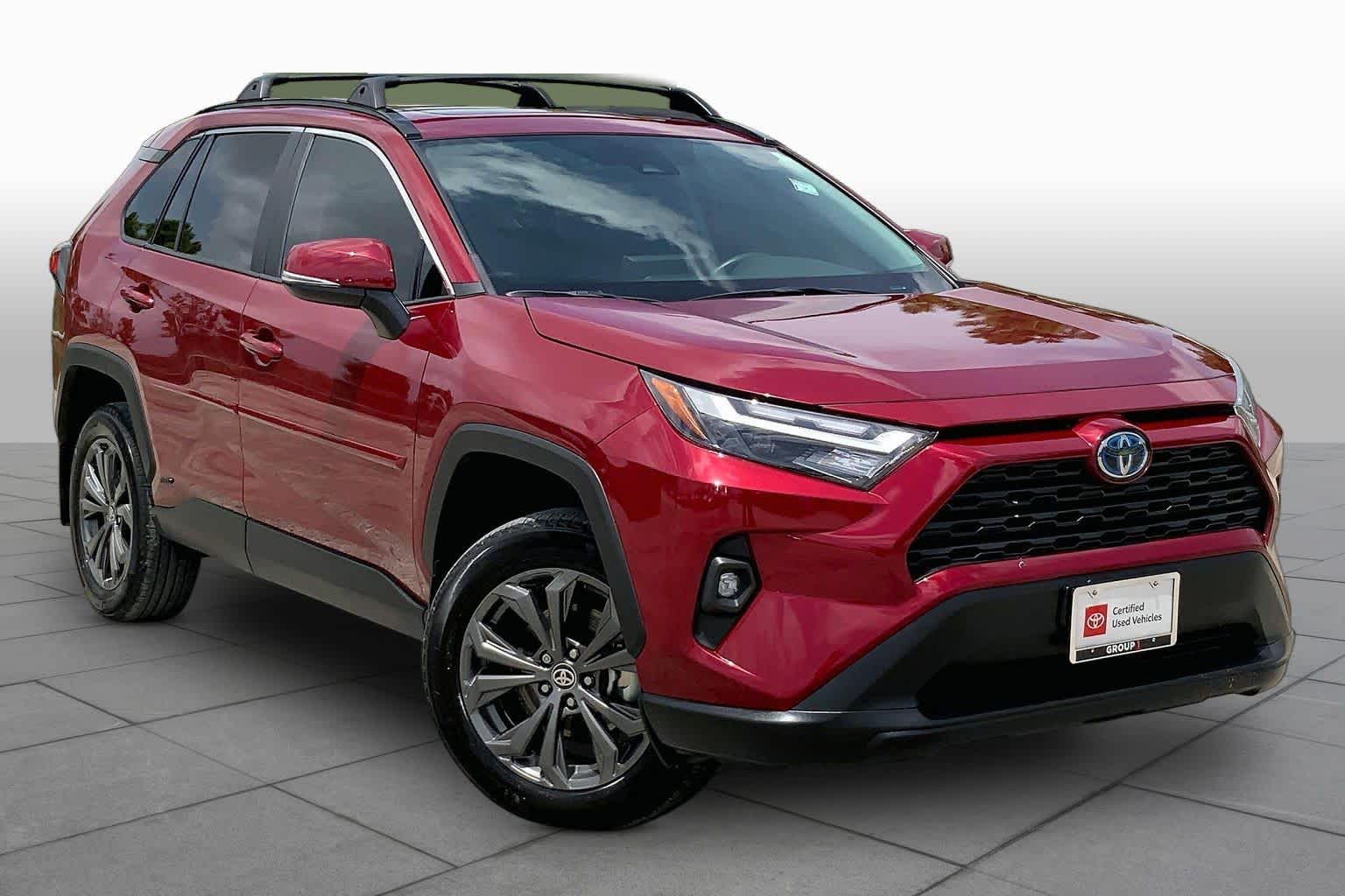 2024 Toyota RAV4 Hybrid XLE Premium Ruby Flare Pearl at AutoNation USA Houston