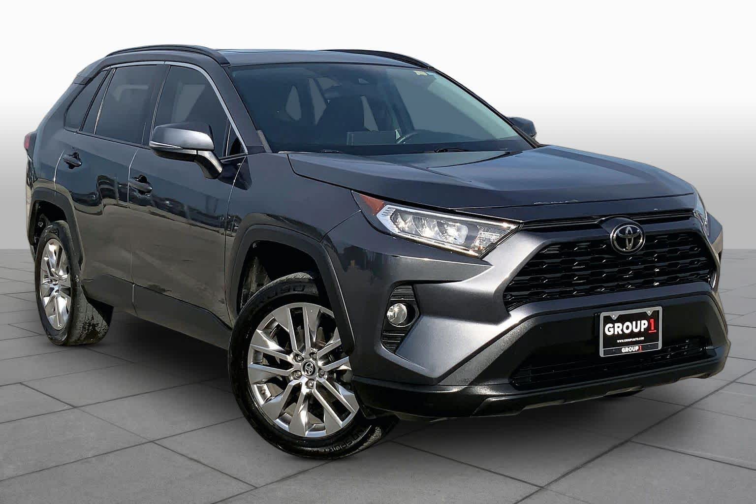 2021 Toyota RAV4 XLE Premium Magnetic Gray Metallic at Sterling McCall Nissan