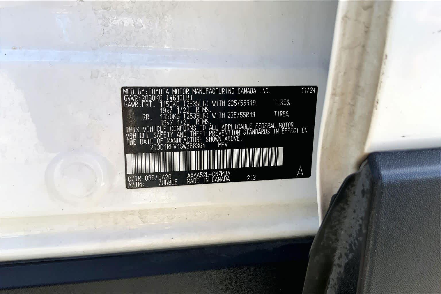 2025 Toyota RAV4 XLE Premium Wind Chill Pearl at Group 1 Toyota Southwest