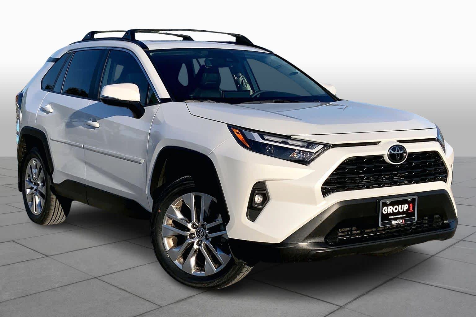 2025 Toyota RAV4 XLE Premium Wind Chill Pearl at Group 1 Toyota Southwest