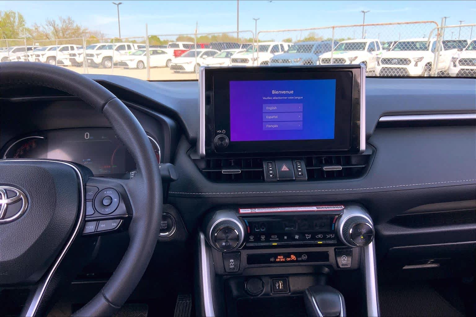 2025 Toyota RAV4 XLE Premium Wind Chill Pearl at Group 1 Toyota Southwest