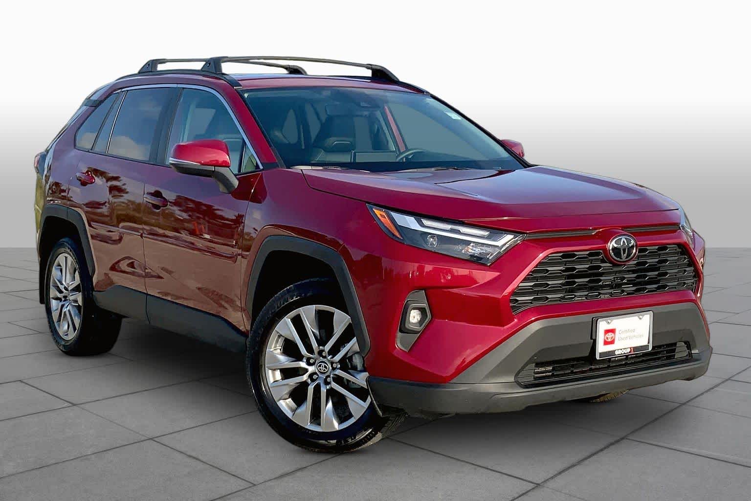 2024 Toyota RAV4 XLE Premium Ruby Flare Pearl at Group 1 Toyota Southwest