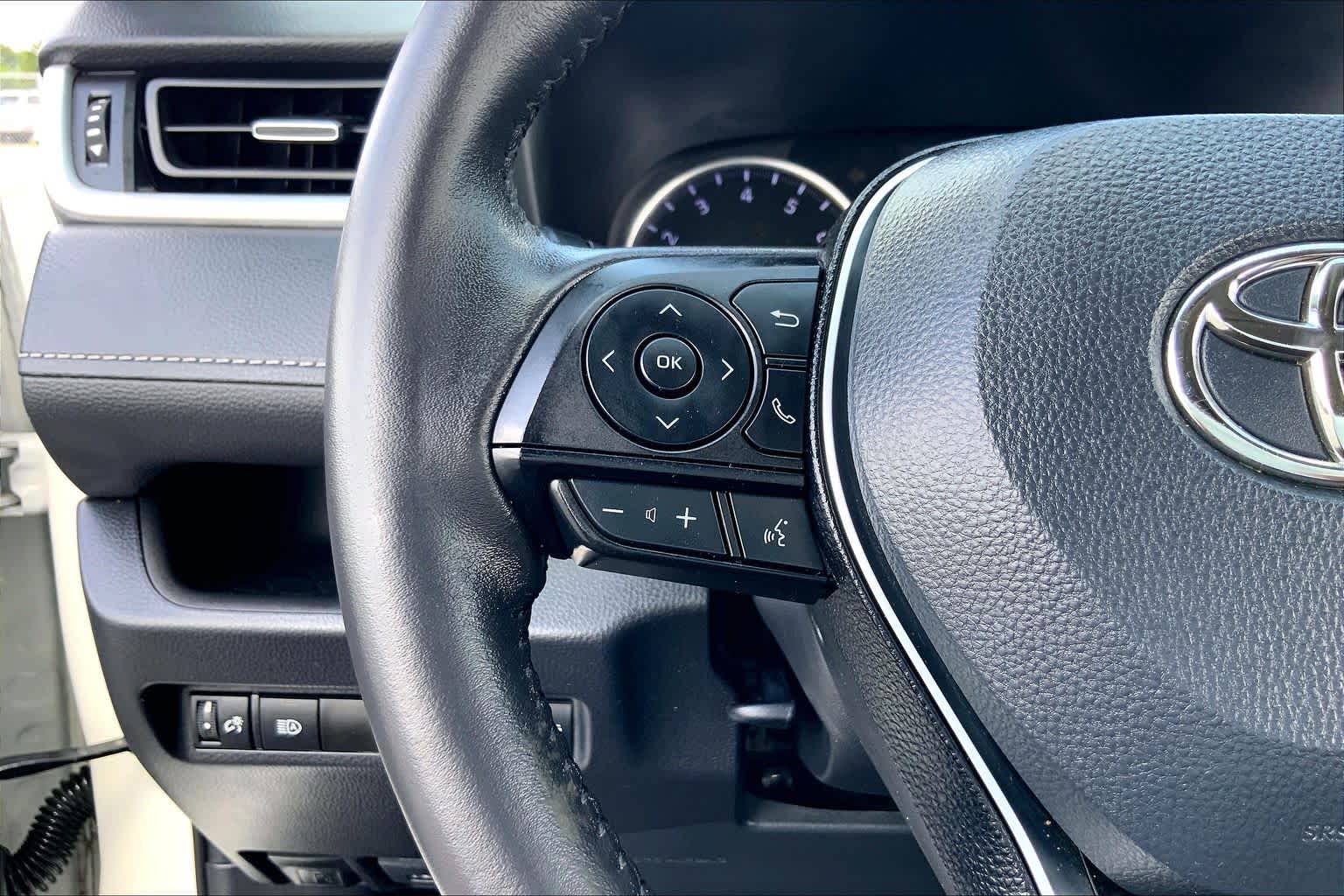 2021 Toyota RAV4 XLE Premium Blizzard Pearl at Sterling McCall Nissan