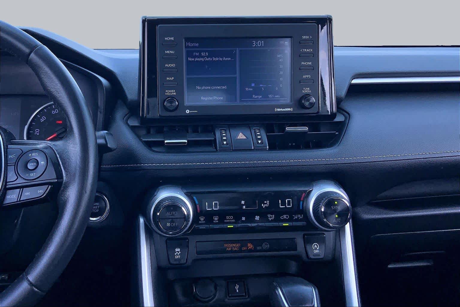 2021 Toyota RAV4 XLE Premium Blizzard Pearl at Sterling McCall Nissan